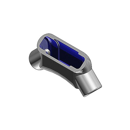 Abb 2" CONDUIT BODY, GRAY IRON, LU, F-7,  LU67